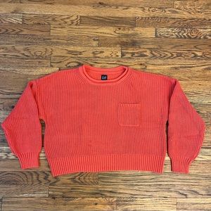 Gap Boxy Knit Cotton Sweater